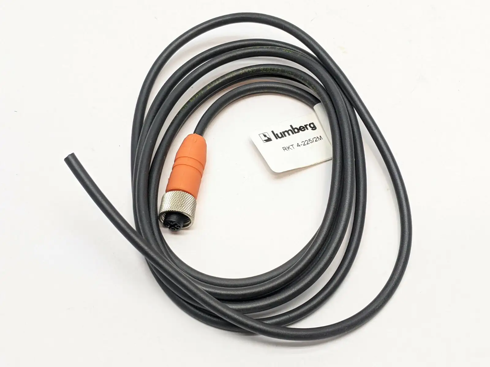 RKT 4-225/2M | Lumberg  Single Ended Sensor/Actuator Cable - New Other