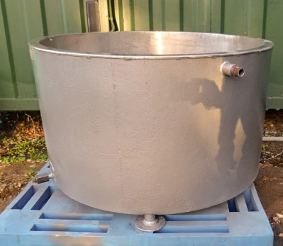 450 L S/S Water Jacketed Open Top Tank