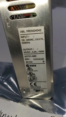 USED Schneider Schneider Electric  ABL1REM24042 Dc Power Supply,