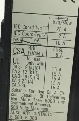 Used SPRECHER & SCHUH CT 3K-12 Relays & Switches Michigan US | Ideal Machinery #1260243