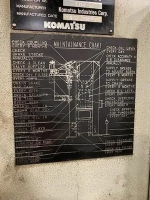 2009 KOMATSU H2W200 Straight Side Presses | Tight Tolerance Machinery (14)
