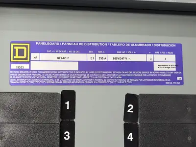 USED SQUARE D NF442L2