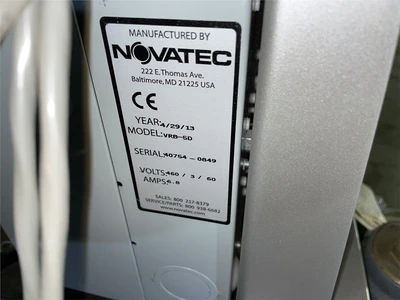 USED NOVATEC VRB-5D