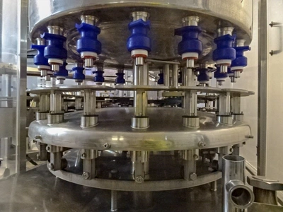 Complete filling line to fill 1L  bottles at a rate of 60 to 110 BPM