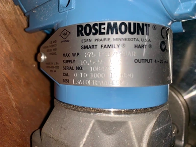 USED Rosemount 3051L3AC0FH2AAAE5M5