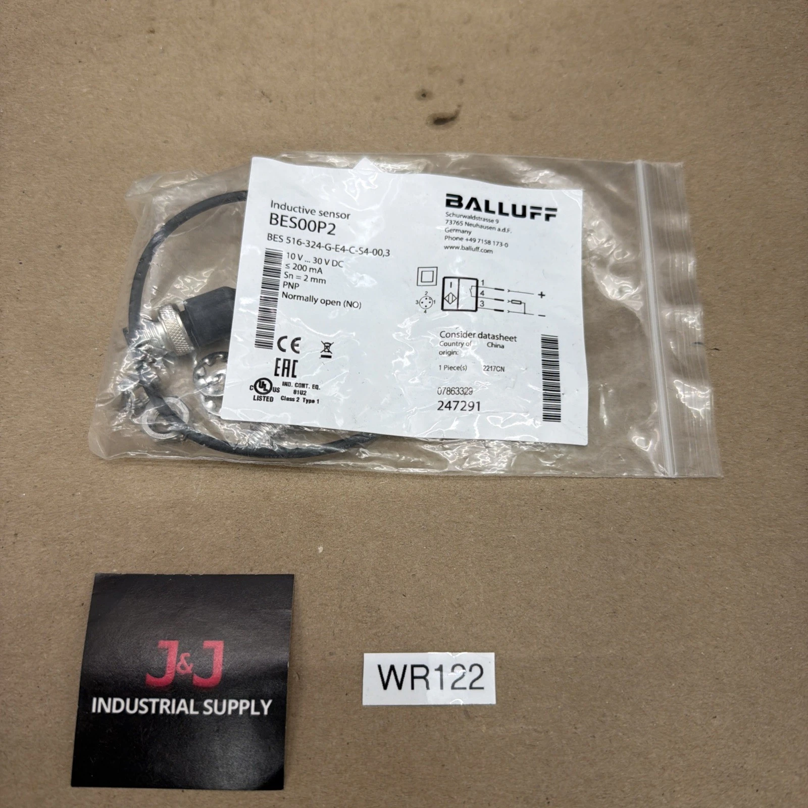 NEW Balluff BES00P2