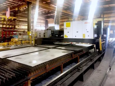 Used 2008 TANAKA LMXR II TF4000 Laser Cutters Illinois US | Machine Factory Outlet #1264321
