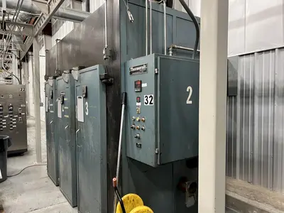 500 DEGREE THERMCRAFT MODEL OBR-72-108-48-1A 3 DOOR ELECTRIC OVEN