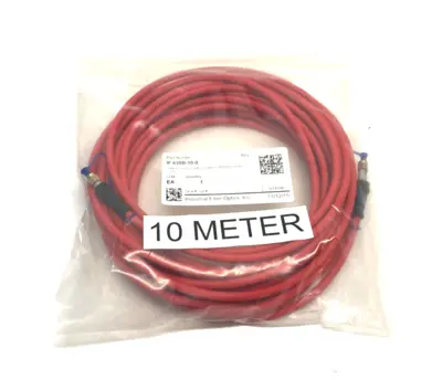 USED INDUSTRIAL FIBER OPTICS PATCHCORD F/O SERCOS 84C01000S333 10.0M
