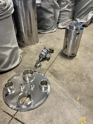INTEC 12" Tri-Clamp Lid and Spool Package (with 4 other items for FREE)