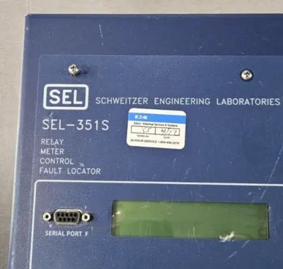 DPAC SEL-351S Relay Meter Control Fault Locator (BIN535)