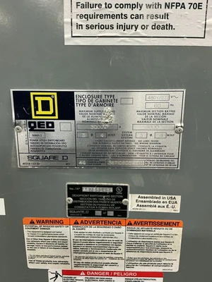 Square D 36710605-001 Electrical Panel & Distribution Boards | Equipment Recovery Corp. (13)