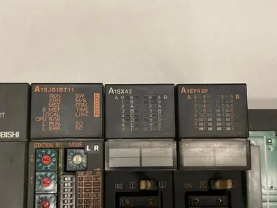 Used MITSUBISHI A1S61PN A1SHCPU A1SJ61BT11 A1SX42 A1SY42P Programmable Logic Controllers | Surplus Asset Holdings #1227107