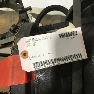United States Pipe & Foundry 27 1533 – H2 Elbow – MJ Hydrant 6