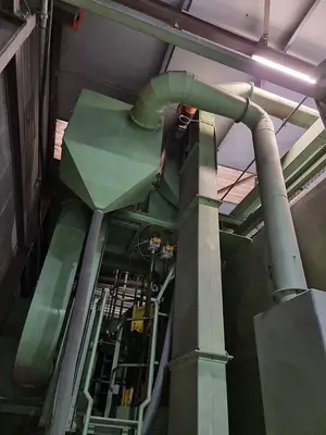 USED WHEELABRATOR KH3 1000 X 4000 MM 4 TURBINES