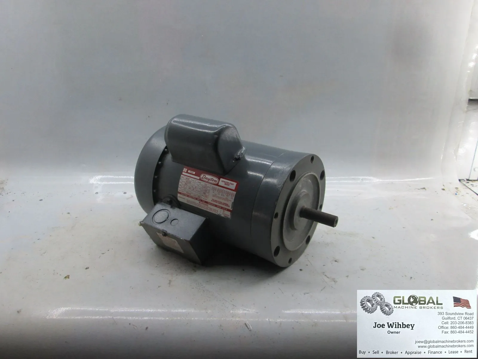 Dayton 6K674C Capacitor Start Motor 1HP 1725RPM
