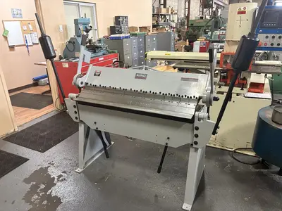 Used 2016 KING INDUSTRIAL 48" 12 GA BOX & PAN BRAKE Press Brakes Ontario CA | Trader Machinery Inc #1348251
