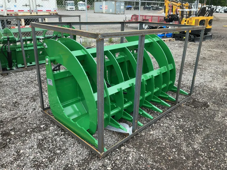 Used AGT SRR72 HEAVY DUTY SKID STEER SKELETON GRAPPLE BUCKET Grapple Buckets Michigan US | Miedema Asset Management Group #1390461
