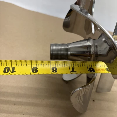 SHIMAZAKI impeller/turbine/agitator,stainless steel New Out Of Box Fast Shipping