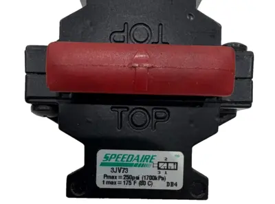 NEW SPEEDAIRE 3JV73 AIR LINE LOCKOUT VALVE 1/2 INCH NPT 250 PSI