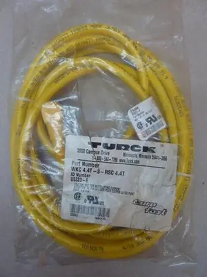 NEW TURCK ELEKTRONIK WKC4.4T-3-RSC 4.4T