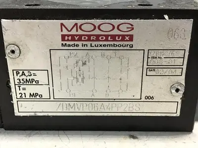 USED MOOG ZDMVP06A4PP2BS