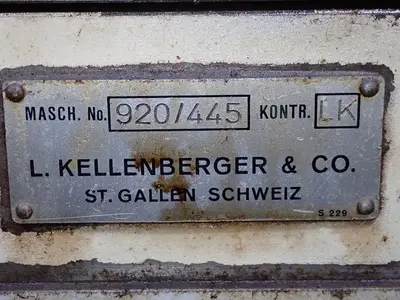 USED KELLENBERGER 1000U