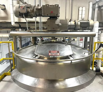 2015 FELDMEIER 4000 Gallon Jacketed Mix Kettle with Scrape TANKS / KETTLES | EcReCon Inc (1)