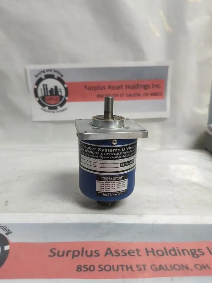 Used BEI KAS25-S-HS-0360-B-R-OC-10-E-X Motion Controls Ohio US | Surplus Asset Holdings #1241798