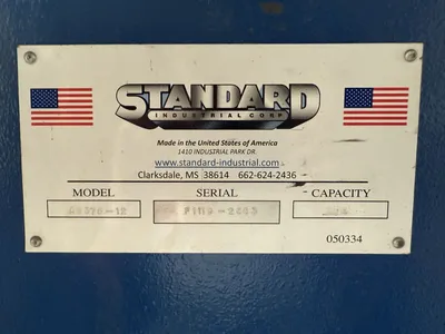 STANDARD INDUSTRIAL AS375-12 Power Squaring Shears (Inch) | Norcal Machinery (4)