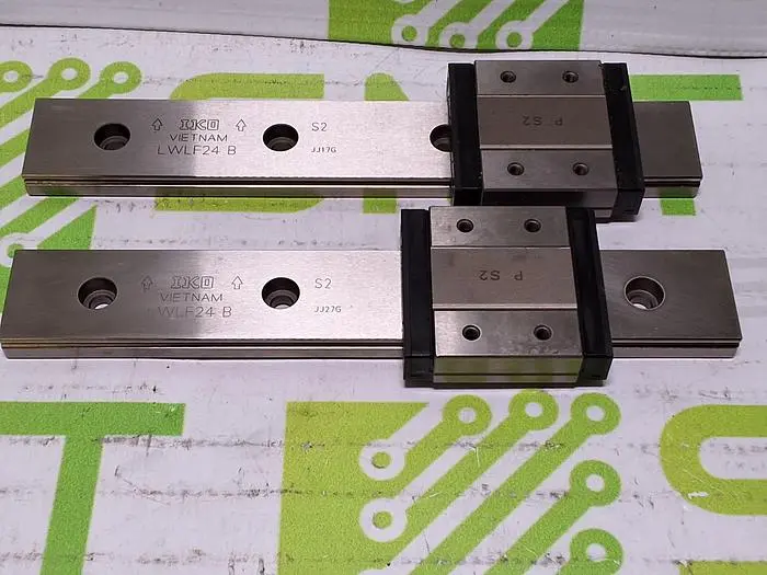 IKO LWLF24 B LINEAR BALL BEARING SLIDE WITH GUIDE RAIL