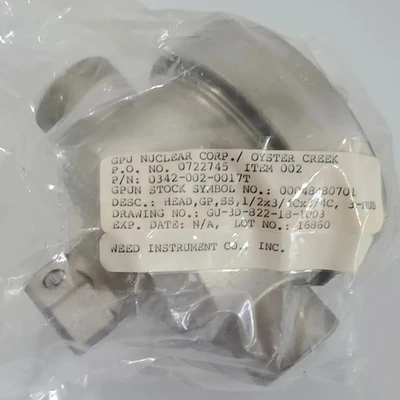 NEW Weed Instruments 0342-002-0017T