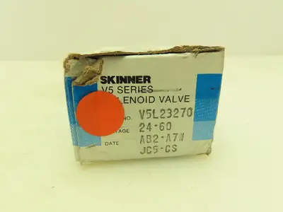 Honeywell Skinner V5L23270 Solenoid Valve 3-Way NC On/Off 120V 150 PSI 1/4"NPT