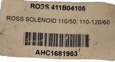 USED ROSS CONTROLS 411B04105