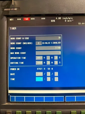USED 2008 MORI SEIKI NH4000 DCG