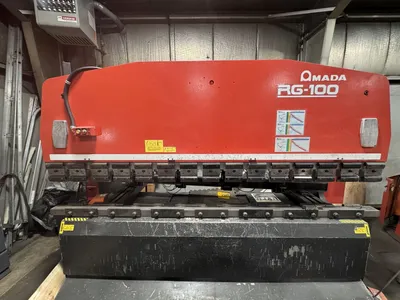 1990 AMADA RG 100 EX CNC Press Brakes | MacLean Machinery Network LLC (1)
