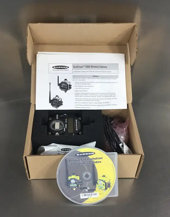 Used Banner Engineering DX80G9M6S4P4 PLC Processors | Palmetto Automation #1153498
