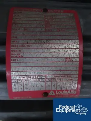 USED Pfaudler 20 Gal Pfaudler Reactor, 316L S/S and Glass,12/100#