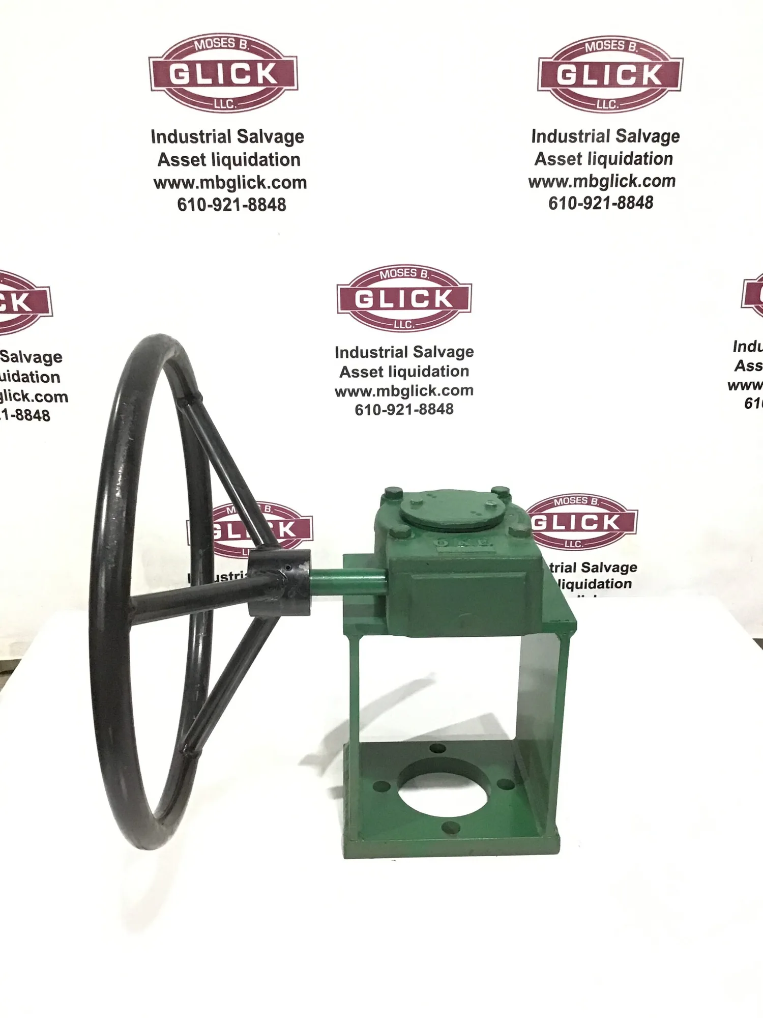 Fisher 1077 Manual Handwheel Actuator 6KE Valve Control Industrial