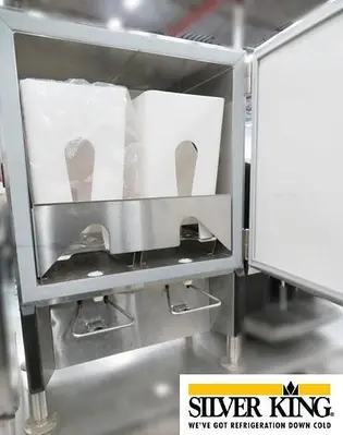 Double Silver King Milk - Cream Dispener