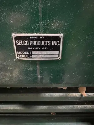 USED SELCO BALER: HSO-107AR / SHREDDER: 3CAV-2558BA