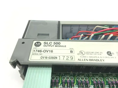 USED ALLEN-BRADLEY SER B OUTPUT MODULE SLC500
