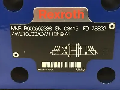 USED REXROTH 4WE10J33/CW110N9K4