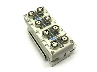 Used SMC Digital Input Module, 8 x M12 5-Pin Female, 16 Inputs, 24VDC Input / Output Modules Michigan US | Maverick Industrial Sales #1402942