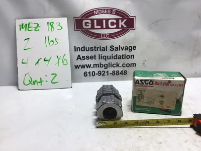 ASCO BF25D BULKHEAD Fitting CONNECTOR