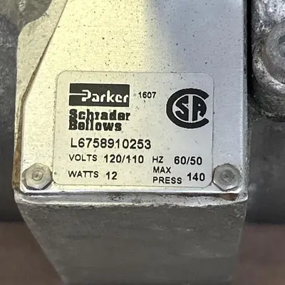 Used PARKER L6758910253 Solenoid Valves Ohio US | Surplus Asset Holdings #1290402