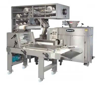 ADAMATIC COMBINATION BREAD AND ROLL MAKEUP LINE1, 2 OR 3 POCKET