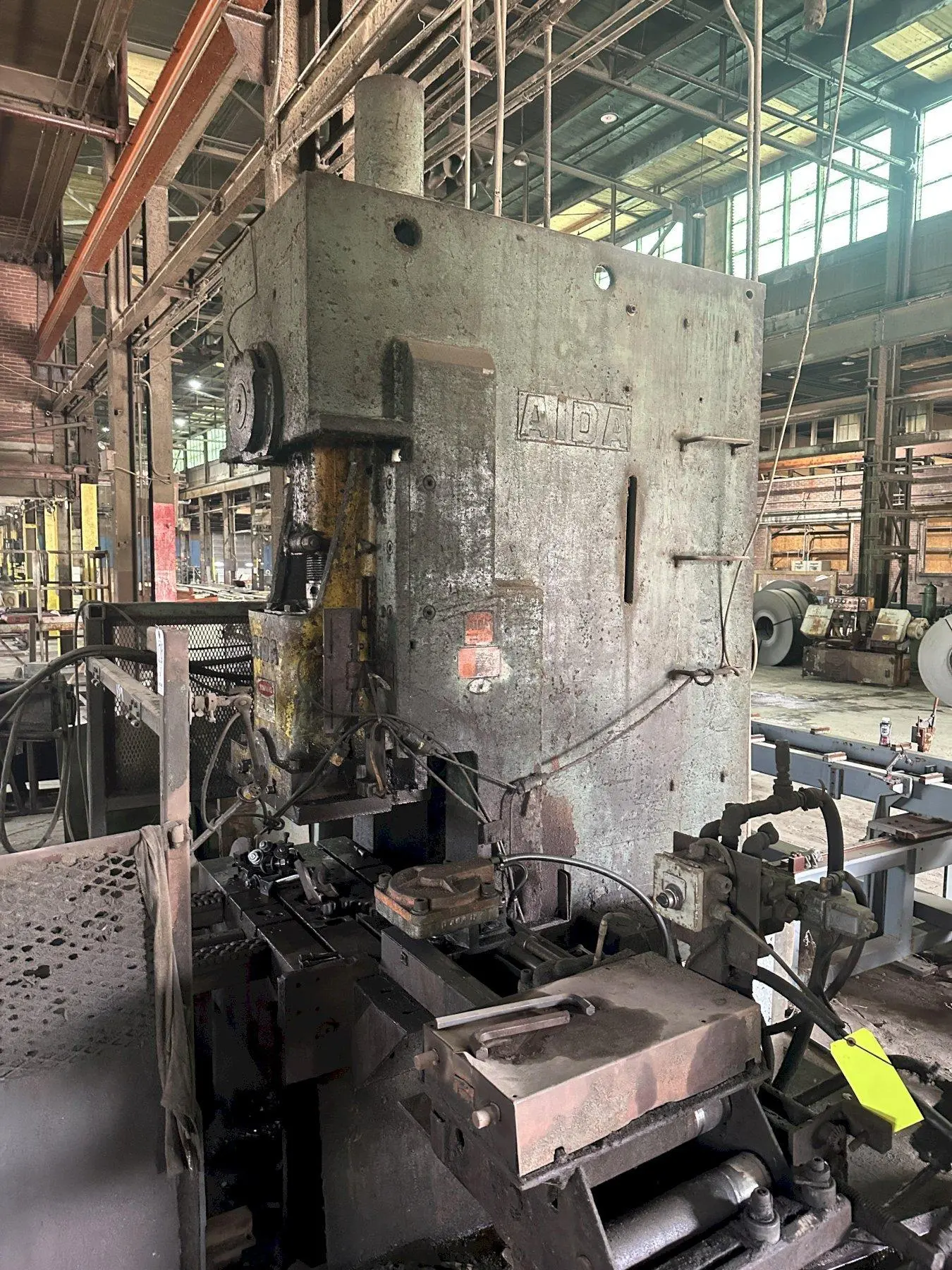 USED AIDA PR-XGC-100CAPACITY ............ 110 TONSTROKE .............. 6.6"