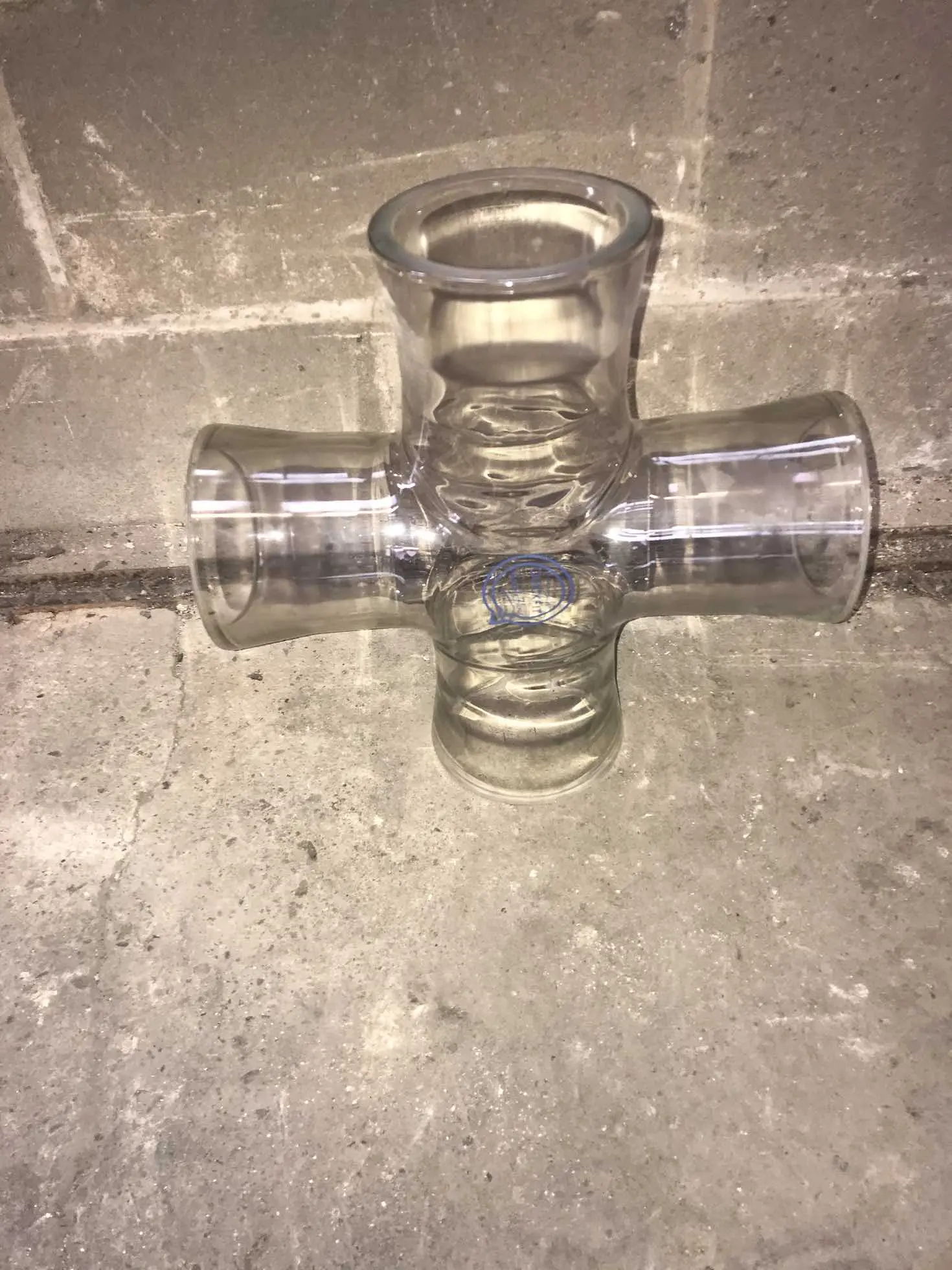 100mm QVF Dia Equal Cross; PX/4
