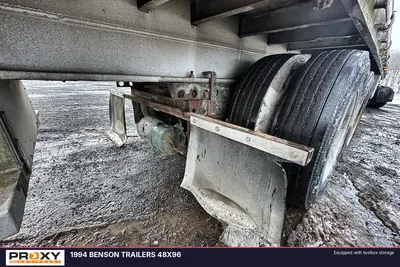 Used 1994 BENSON TRAILERS 48X96 Flatbed Trailers Pennsylvania US | Proxy Equipment #1382983
